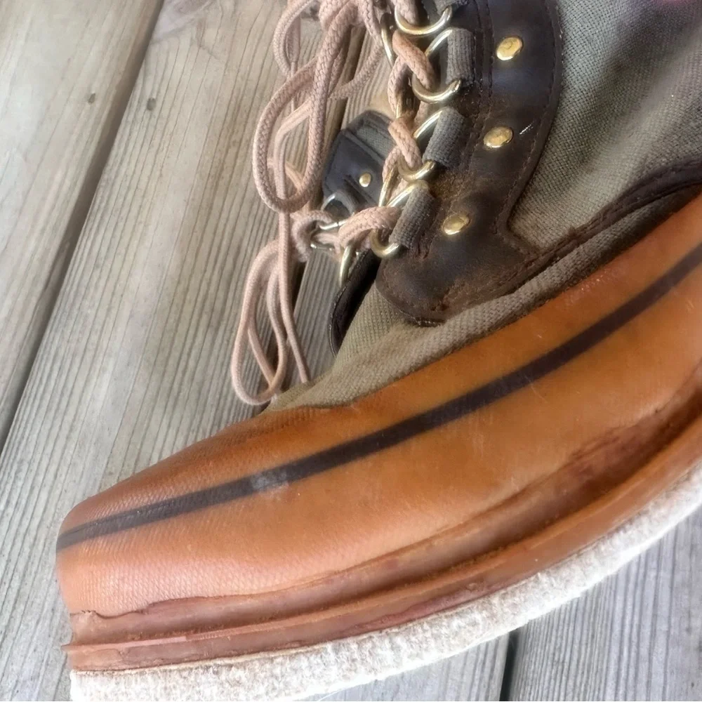 Hodgman Lakestream Wading Tyler Durdin Two-Tone Lace-Up Boots
